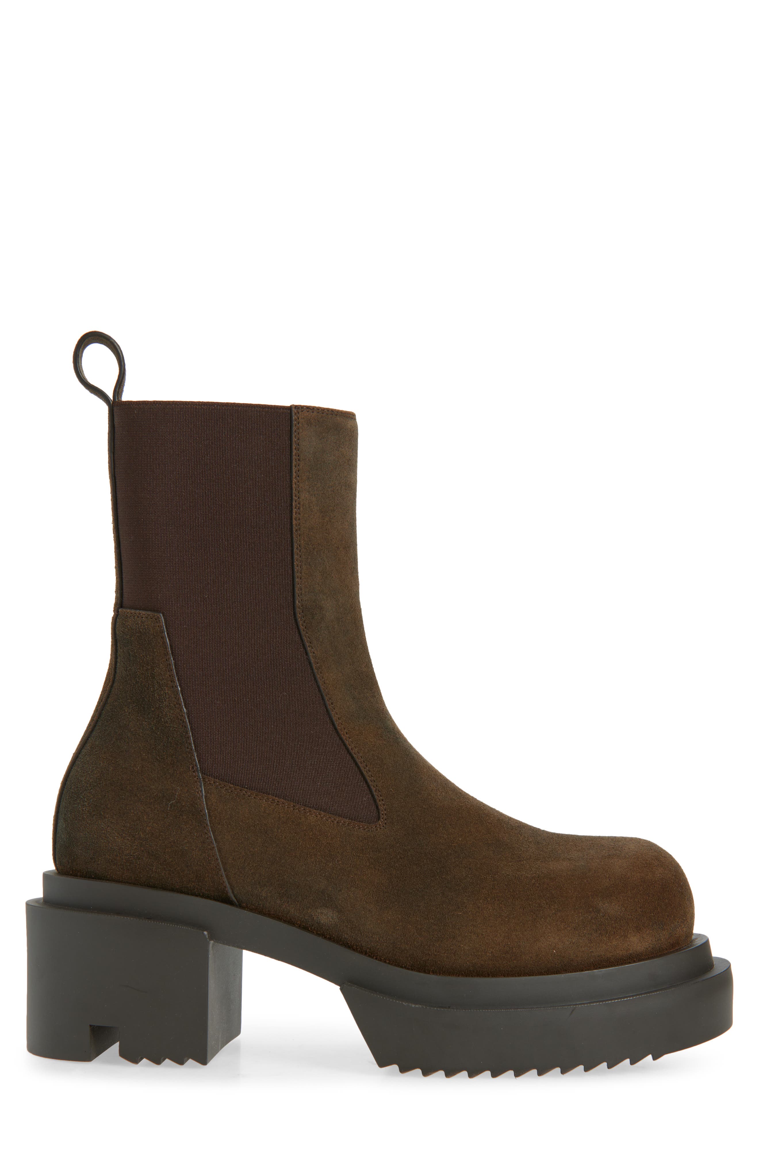 Rick Owens Concordians Bogun Chelsea Boot, Alternate, color, Indigo