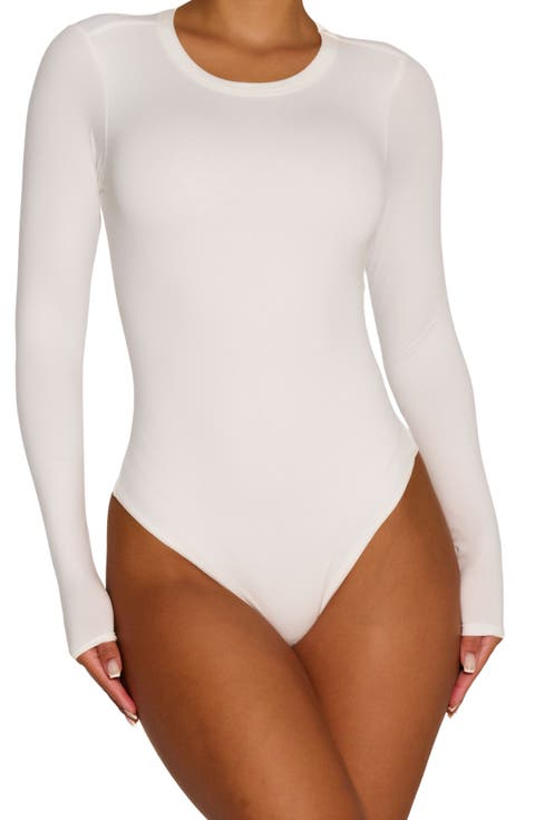 Bare Crewneck Long Sleeve Bodysuit
