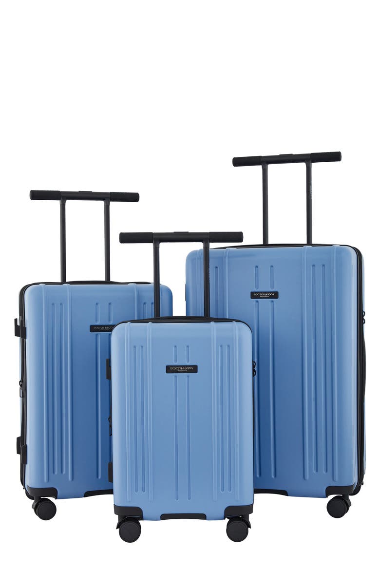 Eindhoven 3-Piece Luggage Set, Main, color, MYSTIC BLUE