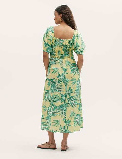 Finery London Enzo Short Sleeve Floral Midi Dress