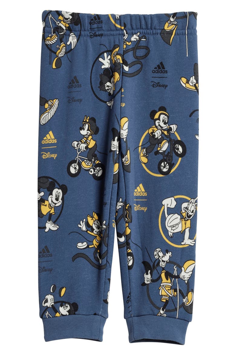 Kids' Disney® Mickey Mouse Cotton Graphic Sweatshirt & Joggers Set, Alternate, color, OFF WHITE/ CARBON/ SEMI SPARK