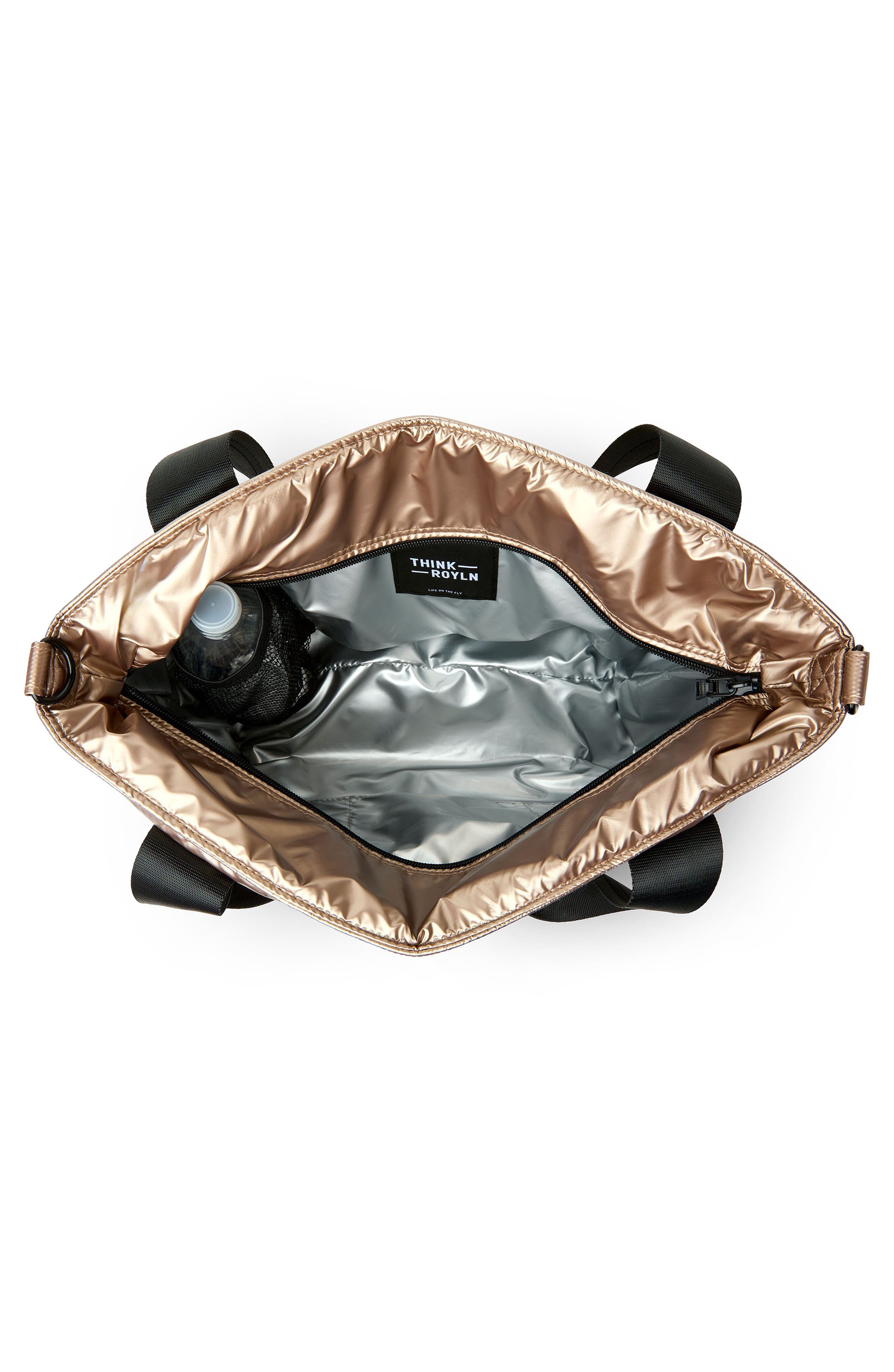 THINK ROYLN Jr. Jetset Wingman Tote Bag, Alternate, color, Pearl Cashmere