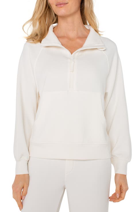 Athletic Quarter Zip Sweatshirt