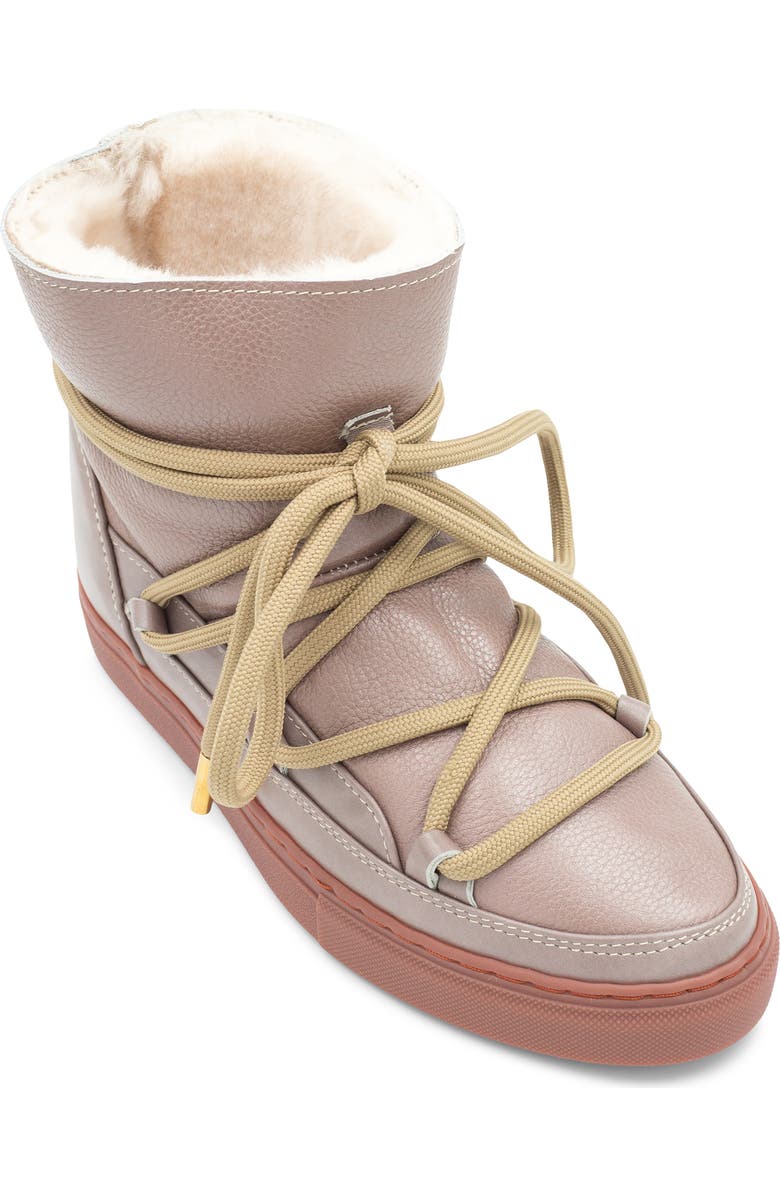 INUIKII Classic Genuine Shearling Sneaker Boot, Main, color,