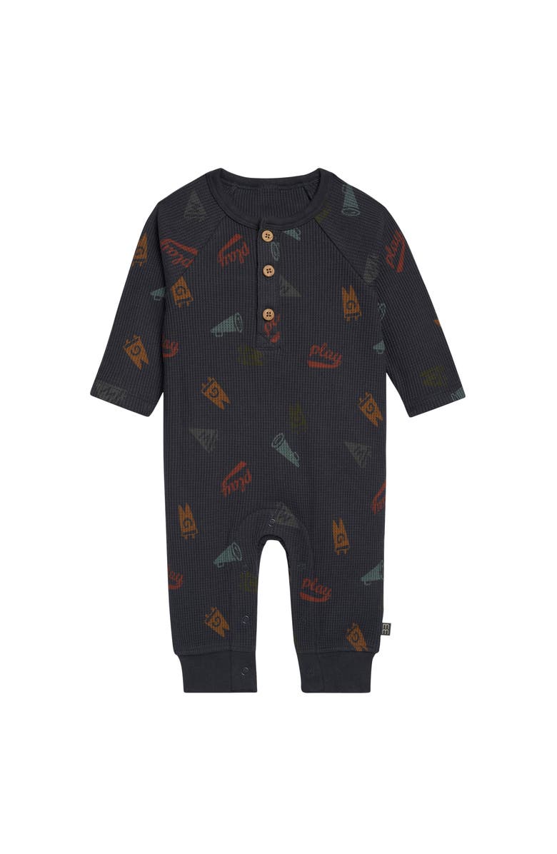 Modern Moments<sup>™</sup> by Gerber Waffle Knit Romper, Main, color, 