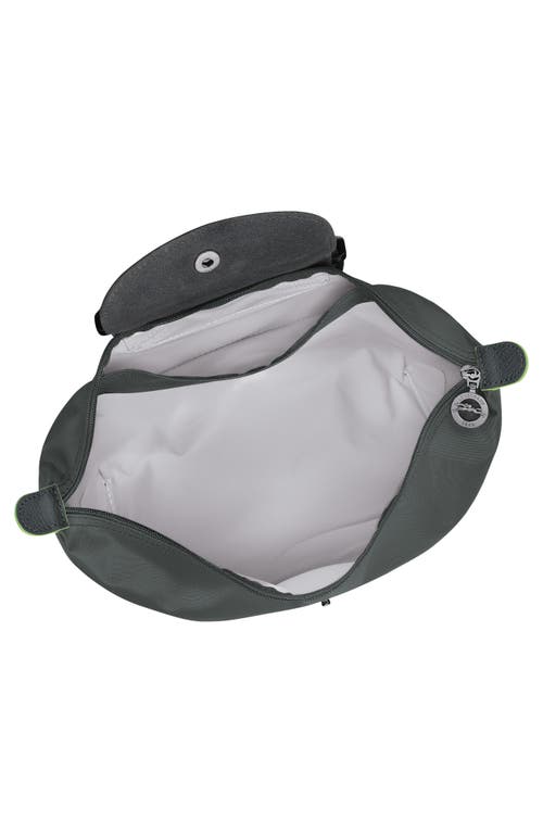 Longchamp Medium Le Pliage Backpack In Gray