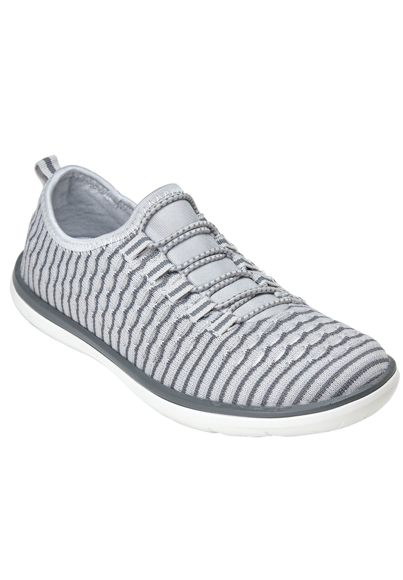 The Cv Sport Ariya Textured Knit Slip On Sneaker, Alternate, color, PEARL GREY