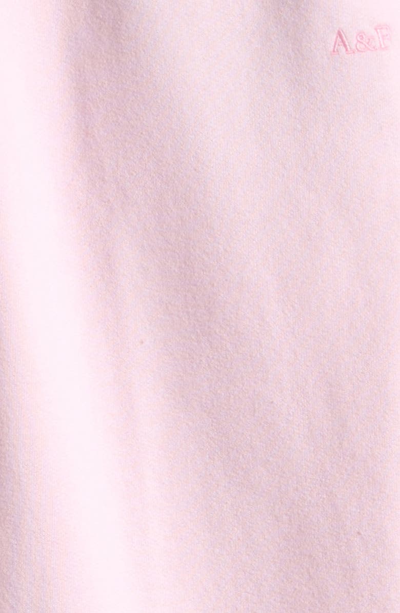 abercrombie kids Kids' Essential Wide Leg Fleece Sweatpants, Alternate, color, Cradle Pink