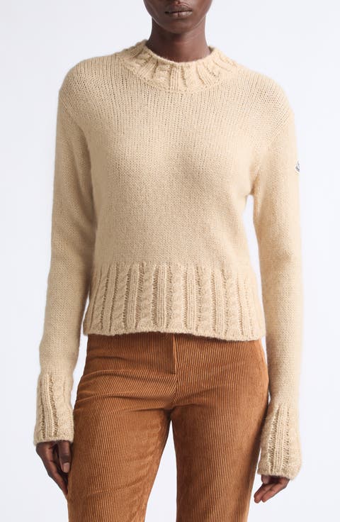 Alpaca & Wool Blend Crewneck Sweater