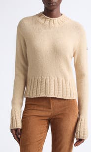 Moncler Alpaca & Wool Blend Crewneck Sweater