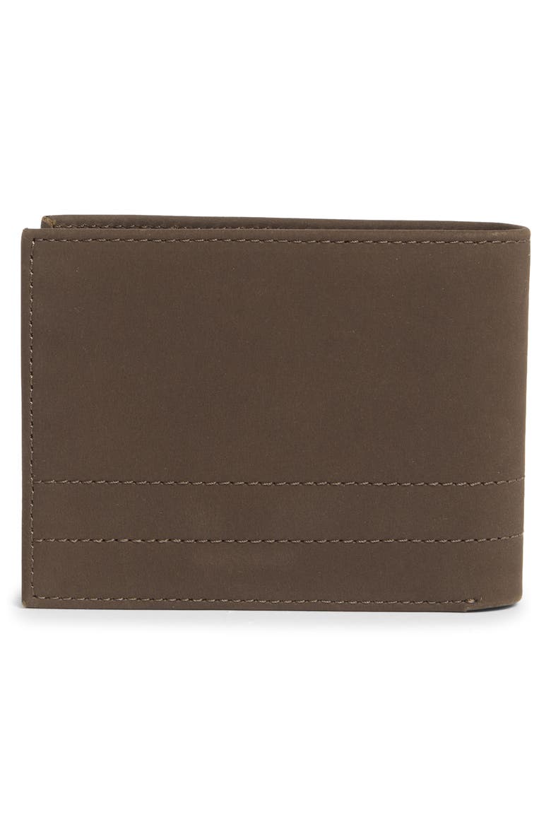 Bowery Leather Bifold Wallet, Alternate, color, BROWN