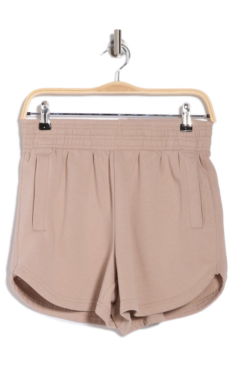 YOGALICIOUS Fleece Shorts, Alternate, color, 