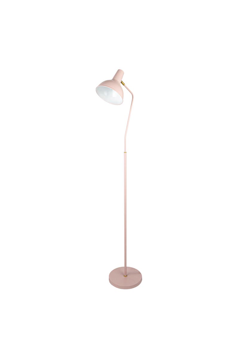 Storied Home Round Metal Floor Lamp with Inline Switch, Main, color, 