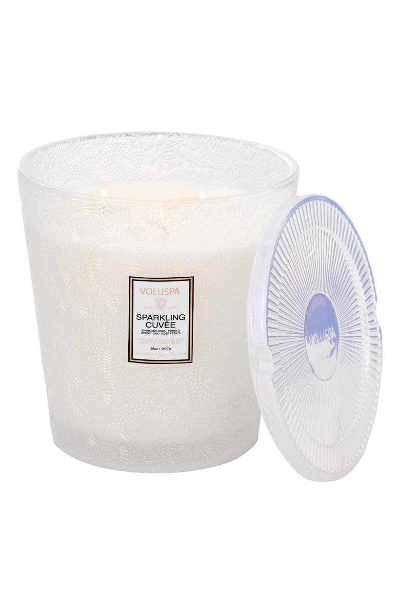 Voluspa Sparkling Cuvée Boxed Classic Candle, Alternate, color, Sparkling Cuvee