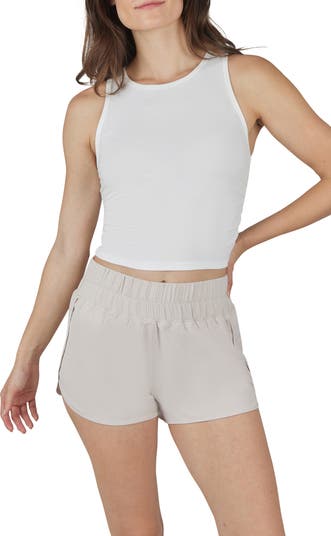 Riho　0107 ♡ YOGALICIOUS Heavenly Phoebe Rib Knit Crop Tank & Hi-Rise