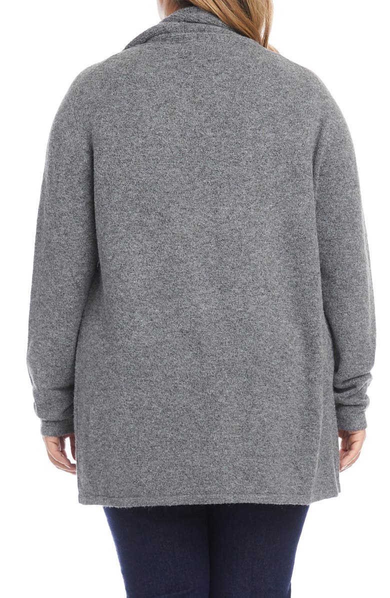 Karen Kane Open Front Cardigan, Alternate, color,