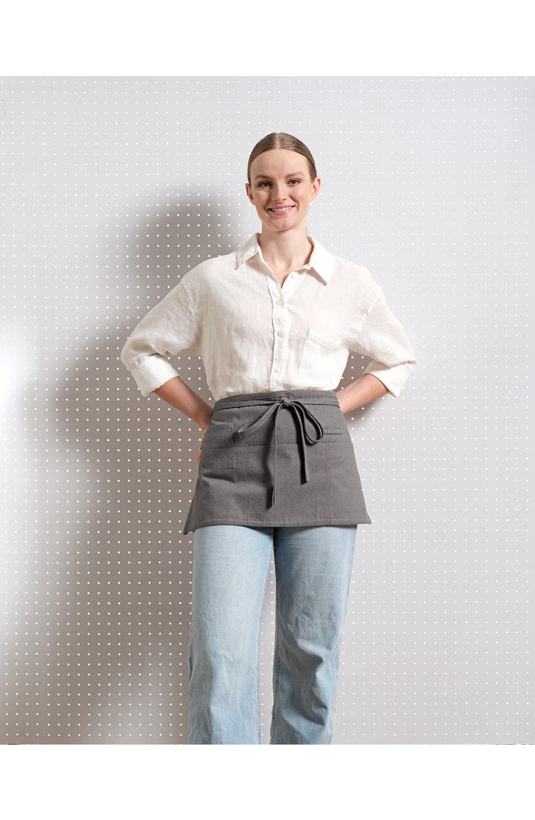 Meema Waist Apron, Main, color, Charcoal