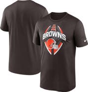 Nike Men's Nike Brown Cleveland Browns Legend Icon Performance T-Shirt
