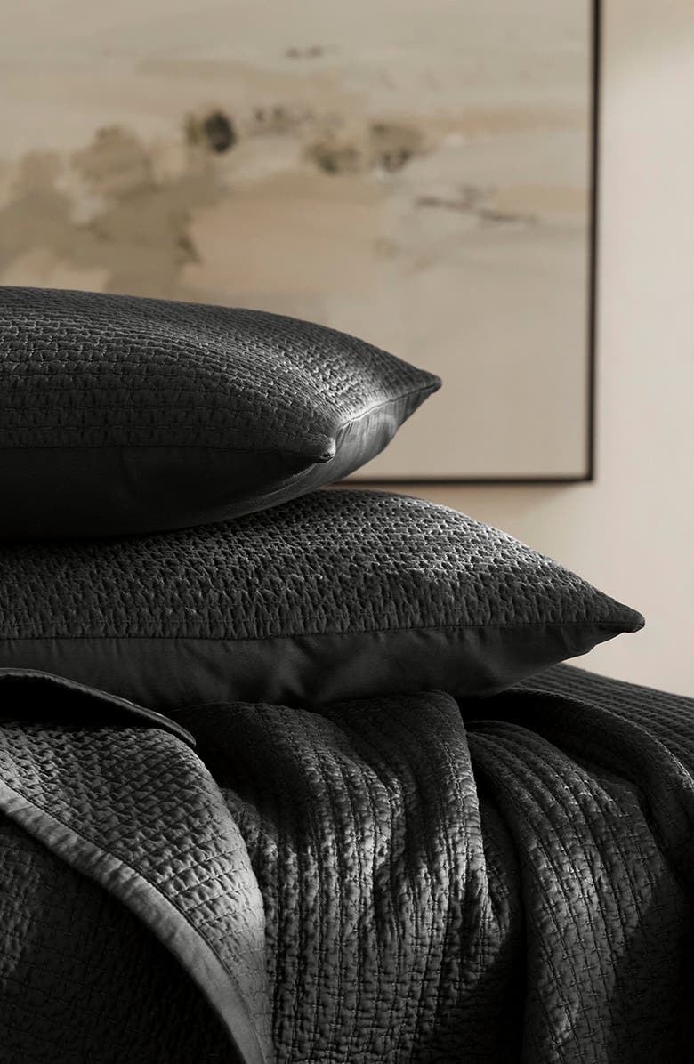 Boll & Branch Signature Texture Stitch Organic Cotton Pillow Sham, Alternate, color, 