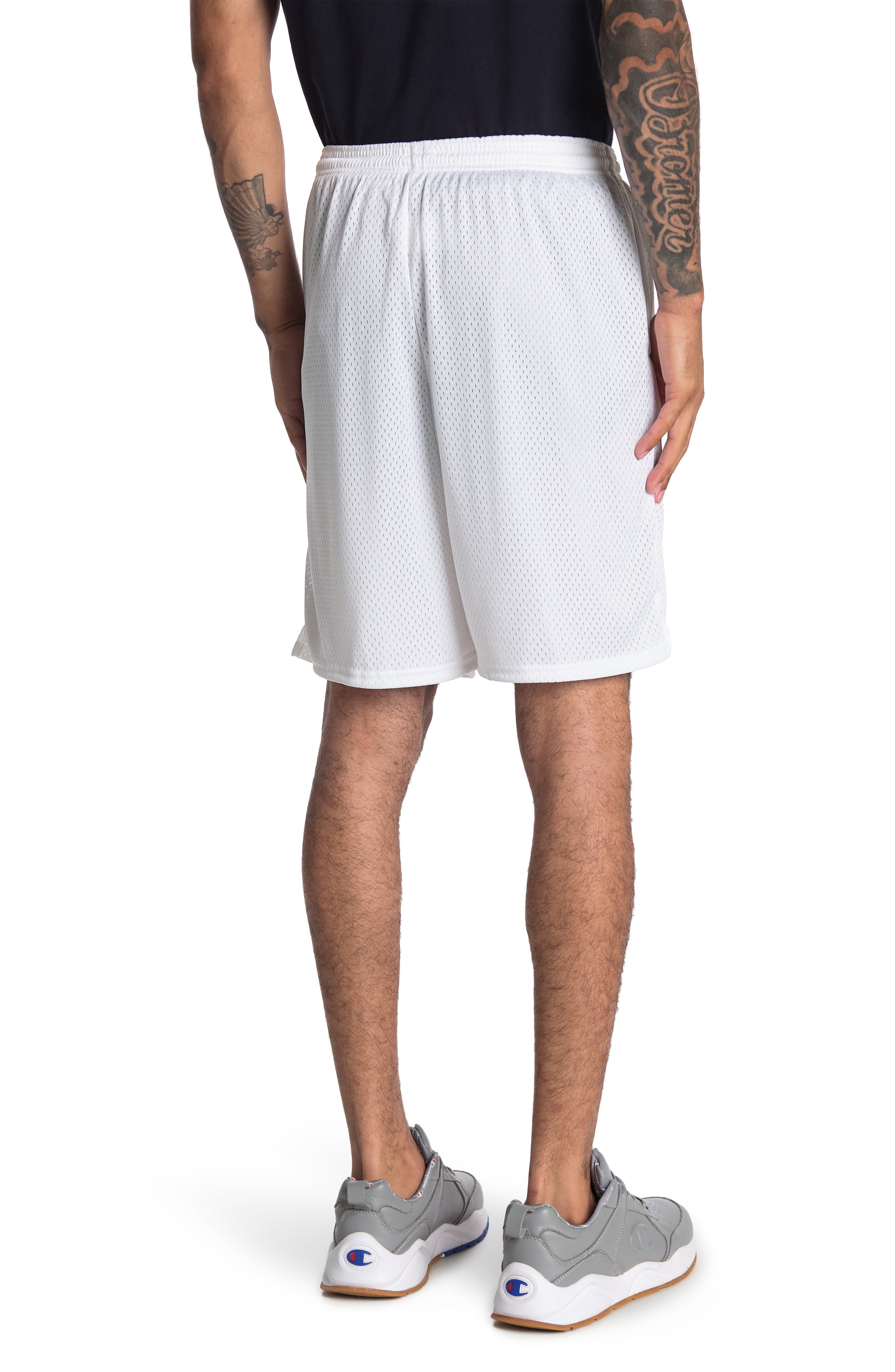 Champion Logo Mesh Shorts (Men) | Nordstromrack