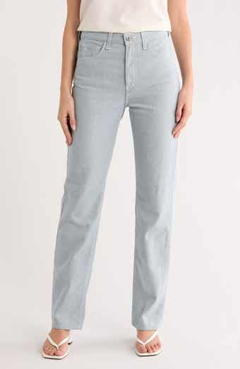 AG High Waist Straight Leg Jeans