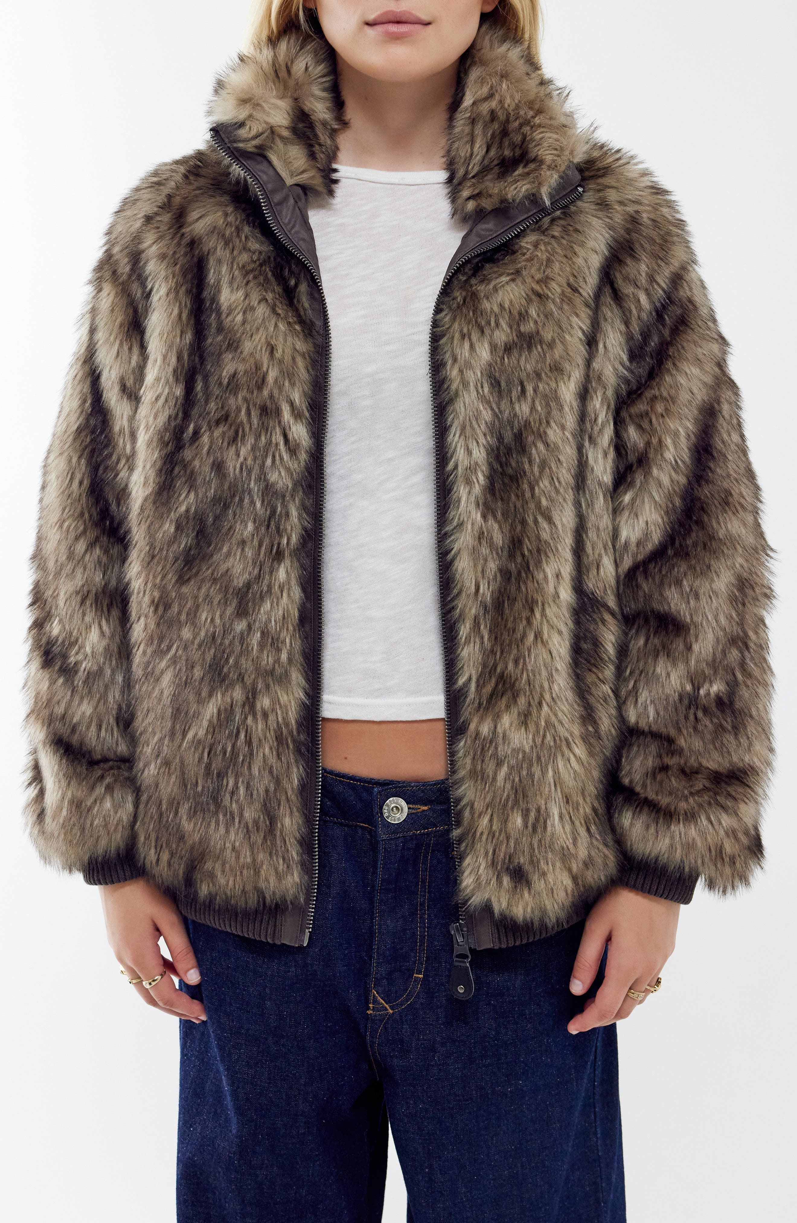 Mulvey Faux Fur Jacket