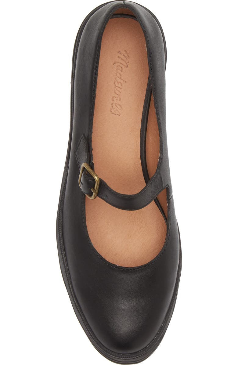 Madewell The Freya Platform Lugsole Mary Jane, Alternate, color,