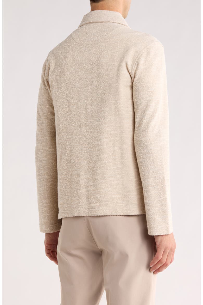 Hookly Long Sleeve Jersey Overshirt, Alternate, color, NATURAL