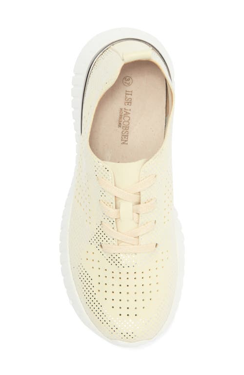 Ilse Jacobsen Tulip Sneaker In Milk Creme
