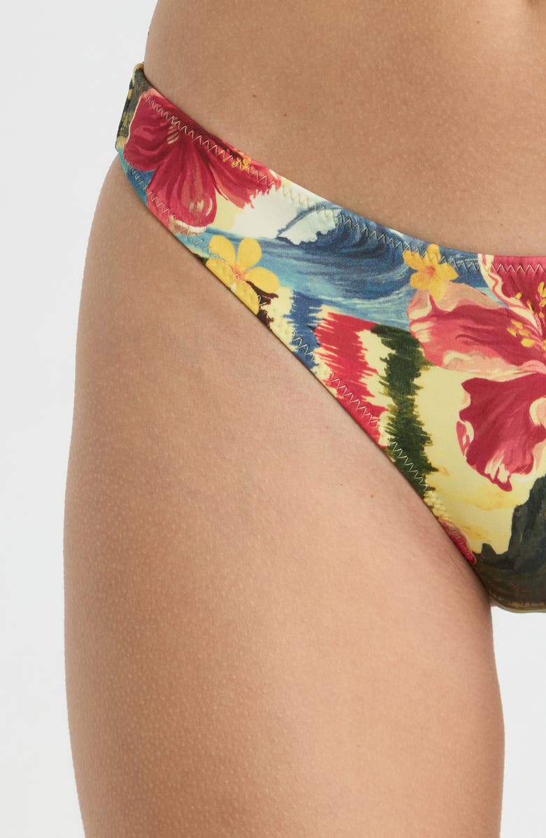 PacSun Jalen Bikini Bottoms, Alternate, color, Yellow Multi