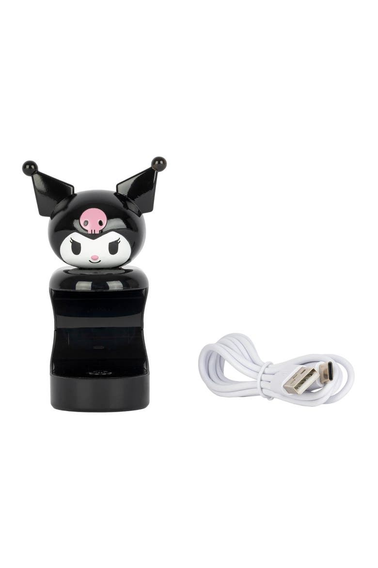 3H x Kuromi Rechargeable UV LED Nail Lamp, Alternate, color, Black