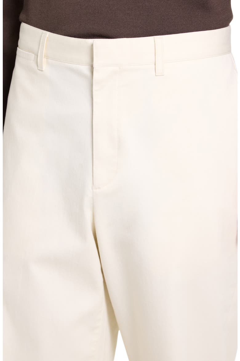 Stretch Cotton Chino Pants, Alternate, color, OAT MILK
