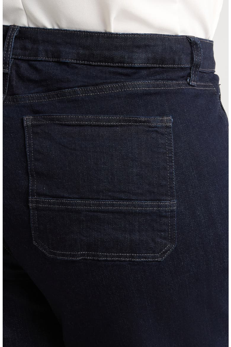 Fab Ab Cuffed High Waist Wide Leg Jeans, Alternate, color, DISTINGUISHED