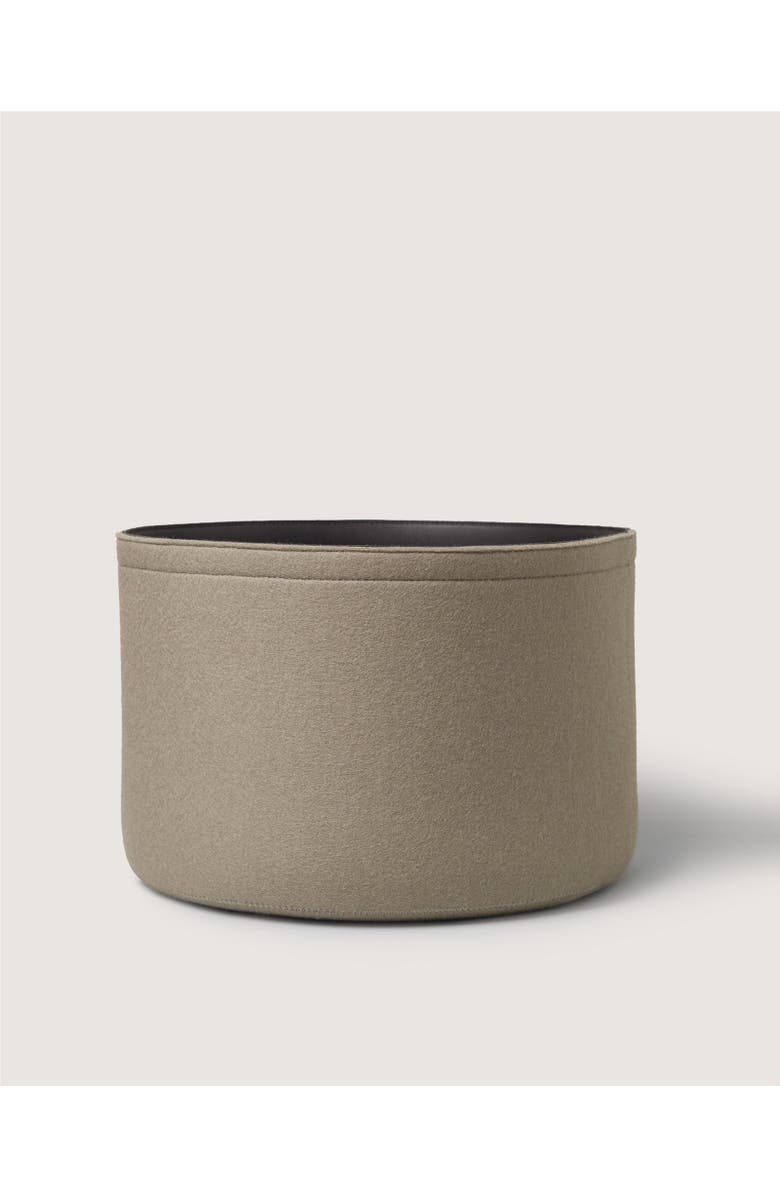 Graf Lantz Merino Wool Large Bin, Main, color, Clay