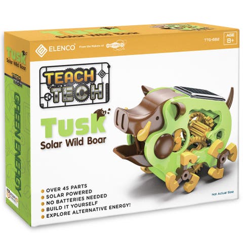 Tusk Wild Boar Solar Robot Crawler