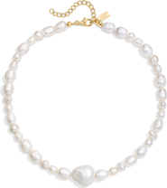 Electric Picks Riviera Pearl Necklace