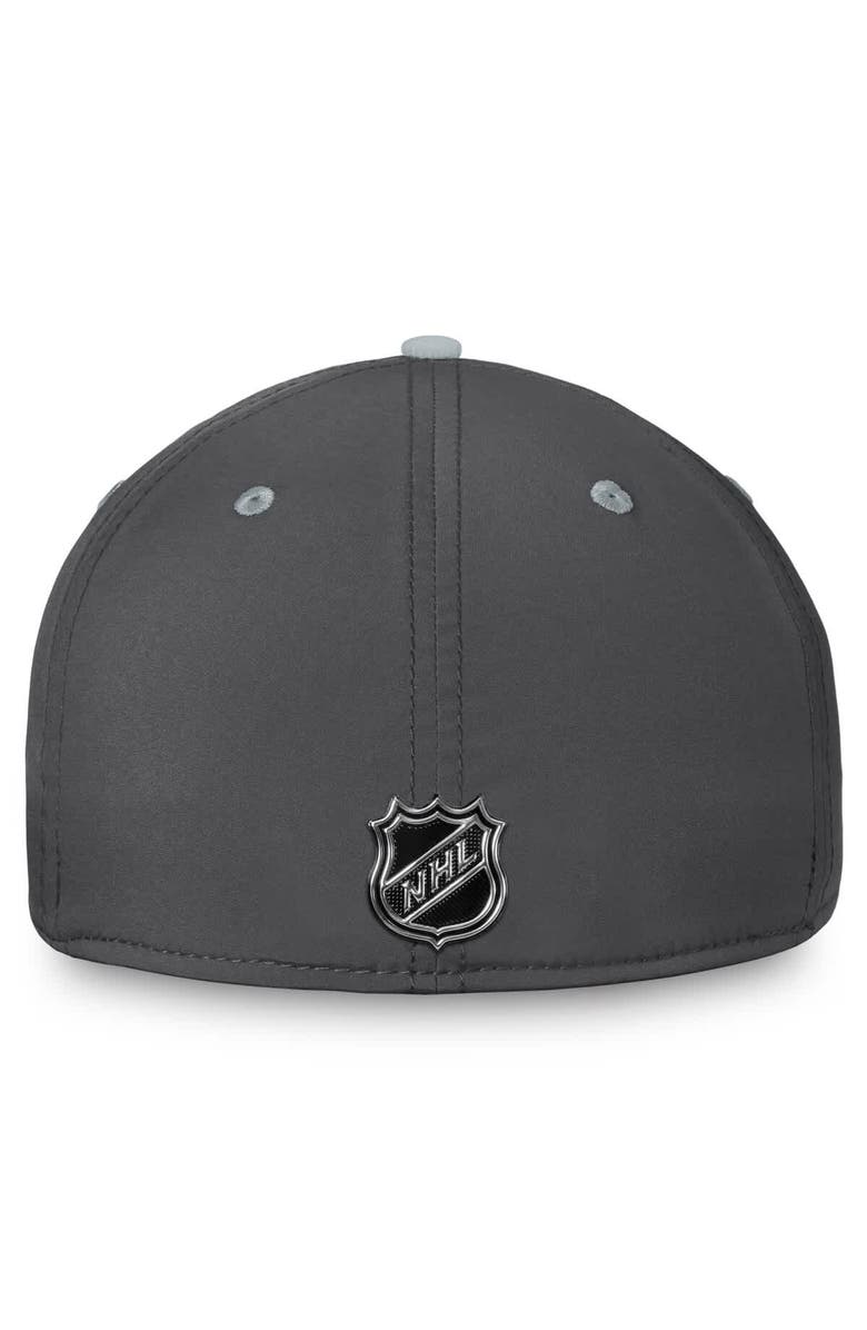 FANATICS Men's Fanatics Charcoal Buffalo Sabres Authentic Pro Training Camp Flex Hat, Alternate, color, Charcoal