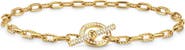 David Yurman Madison® Pavé Toggle Chain Bracelet in 18K Yellow Gold with Diamonds, 3mm