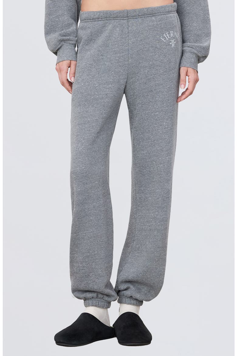 Boyfriend Pocket Sweatpants, Main, color, DARK HEATHER GREY
