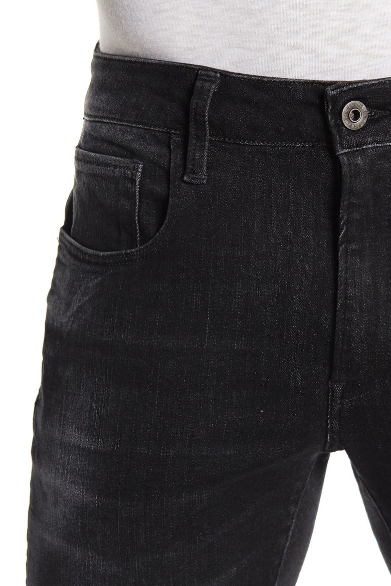 Elto Slim Cuffed Denim Shorts, Alternate, color, MEDIUM AGED GREY