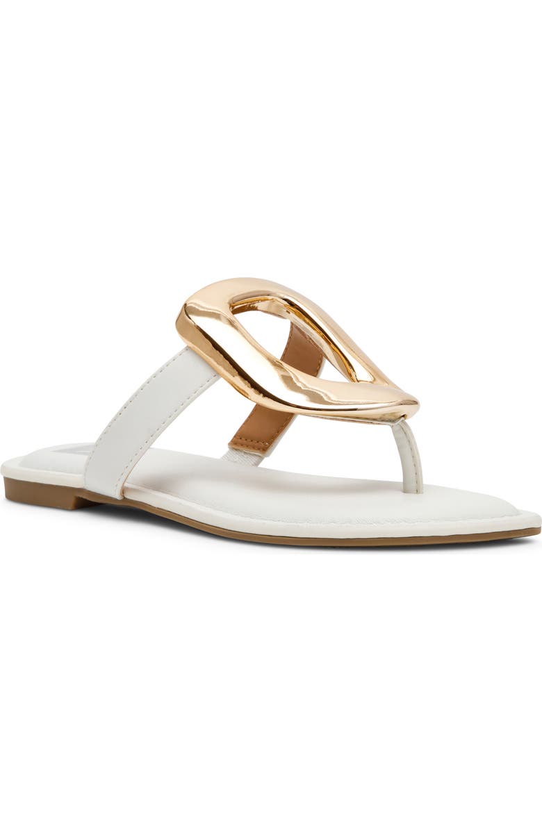 DV by Dolce Vita Kids' Chille Flip Flop, Main, color, White