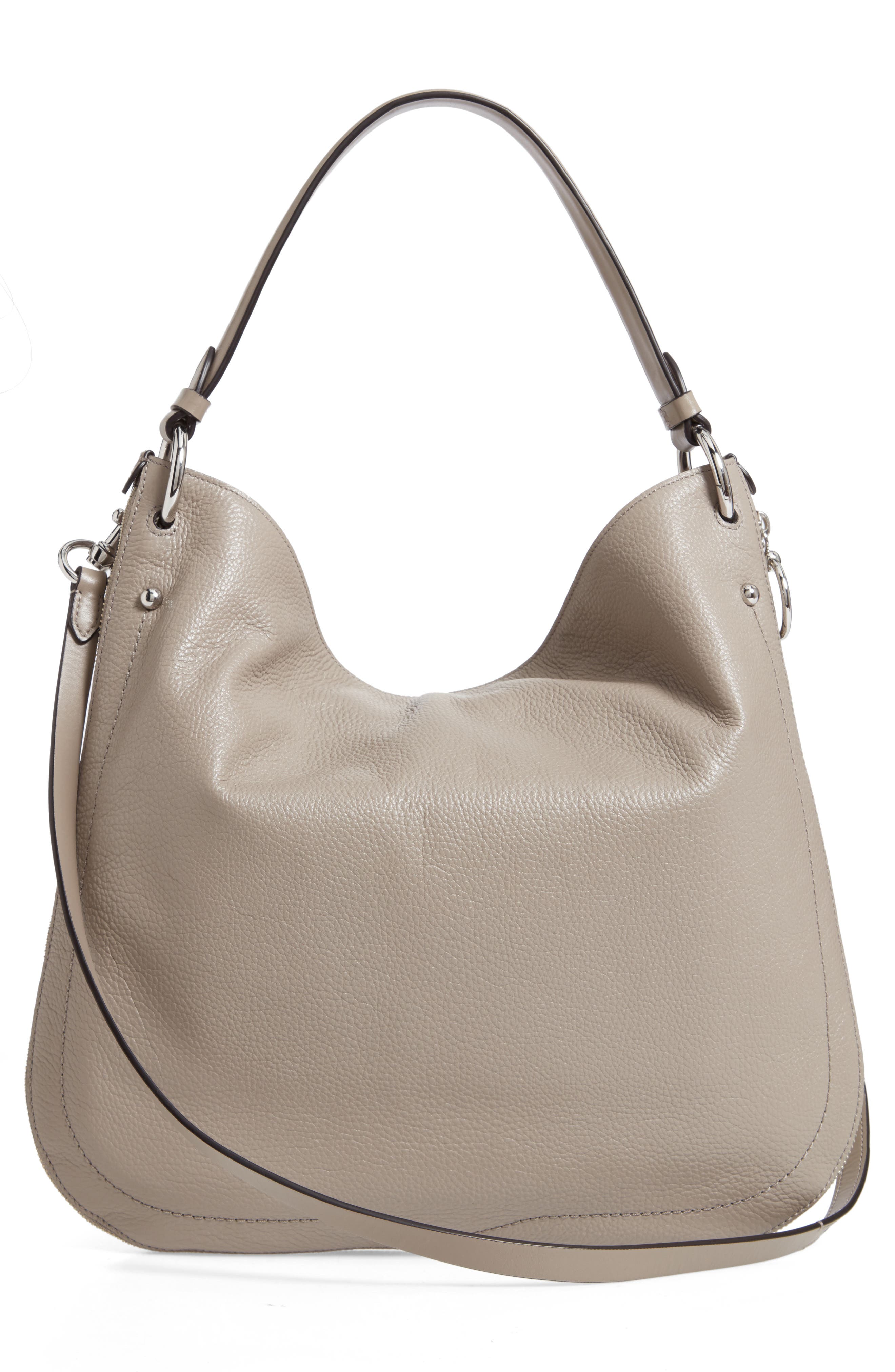 Rebecca Minkoff Jody Convertible Leather Hobo Bag, Alternate, color, 