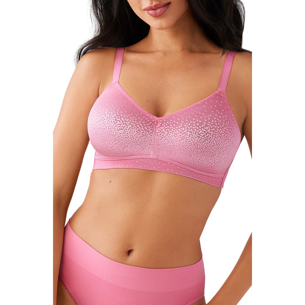 Wacoal Back Appeal Wire Free Bra In Chateau Rose