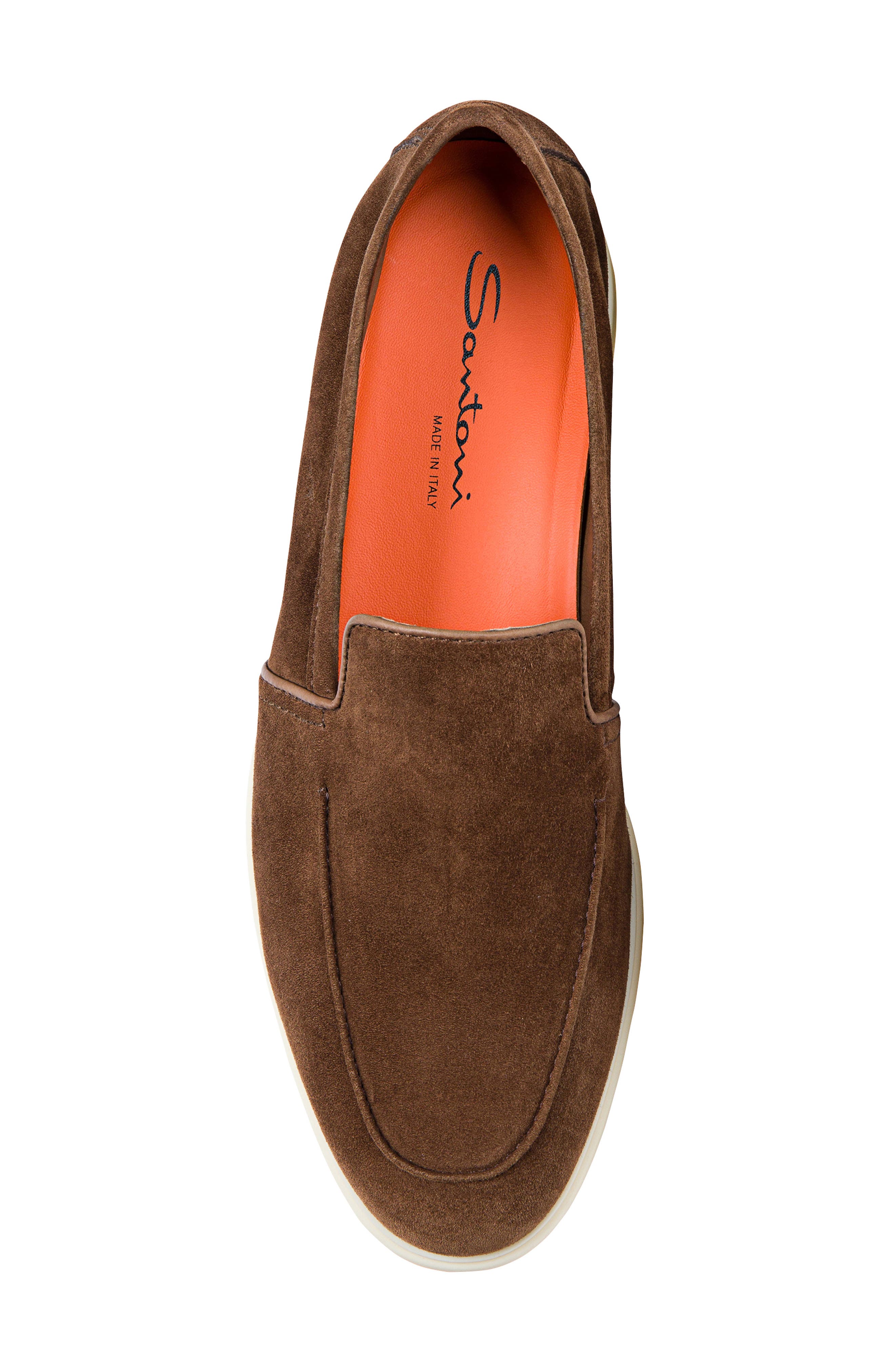 Santoni Malibu Loafer, Alternate, color, Brown-M21