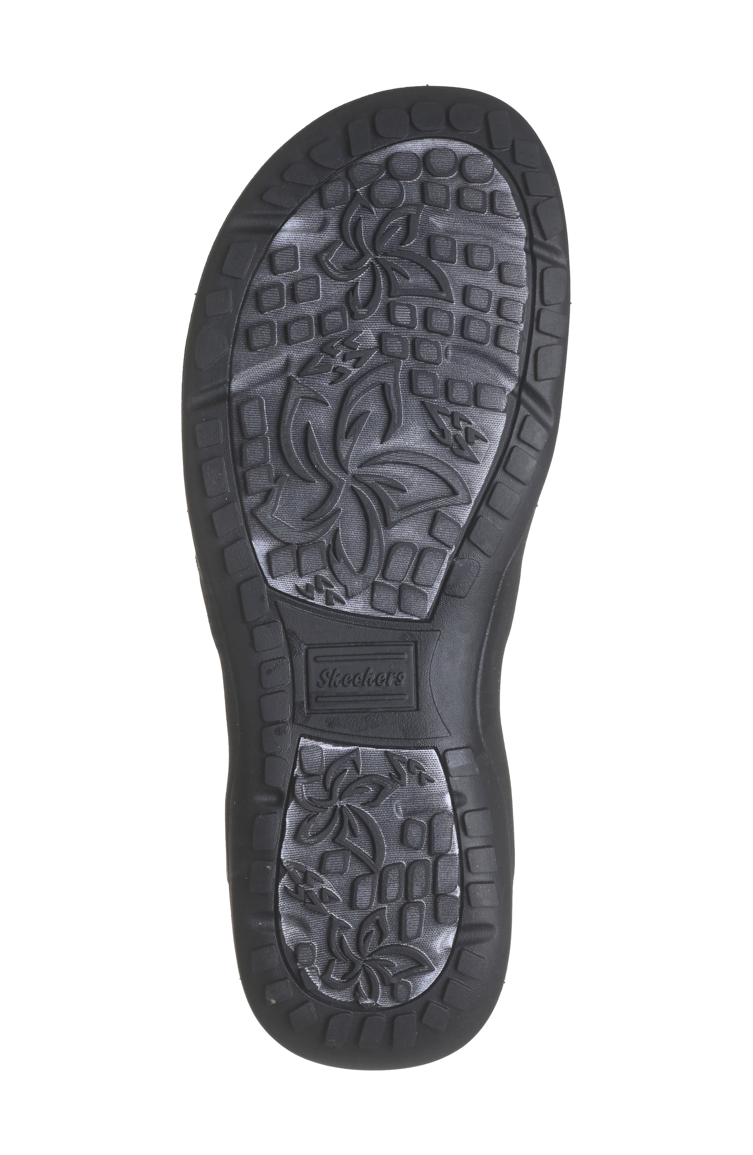 SKECHERS Reggae Slim Swift-Fit Sandal, Alternate, color, Black