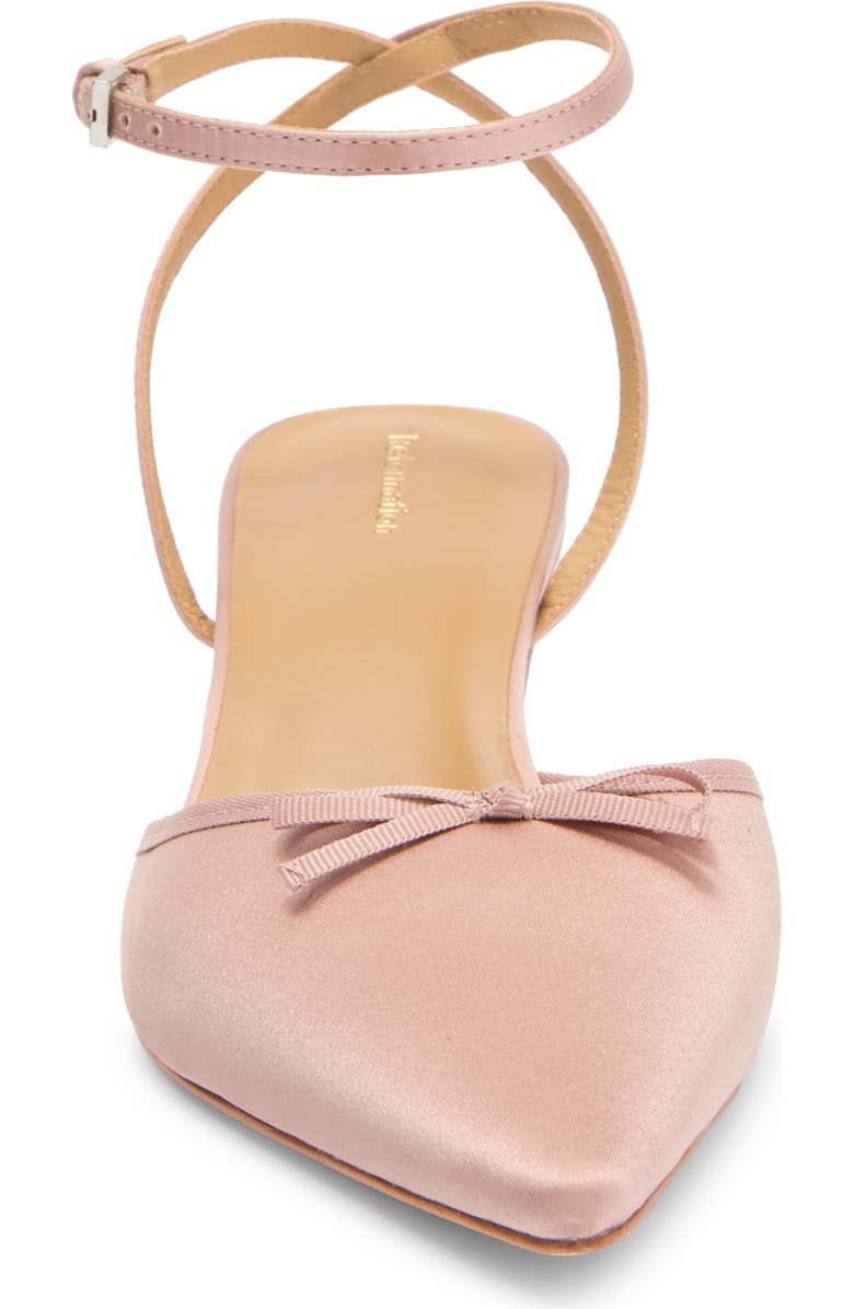 Reformation Wade Kitten Heel Pump, Alternate, color, Serenade Satin