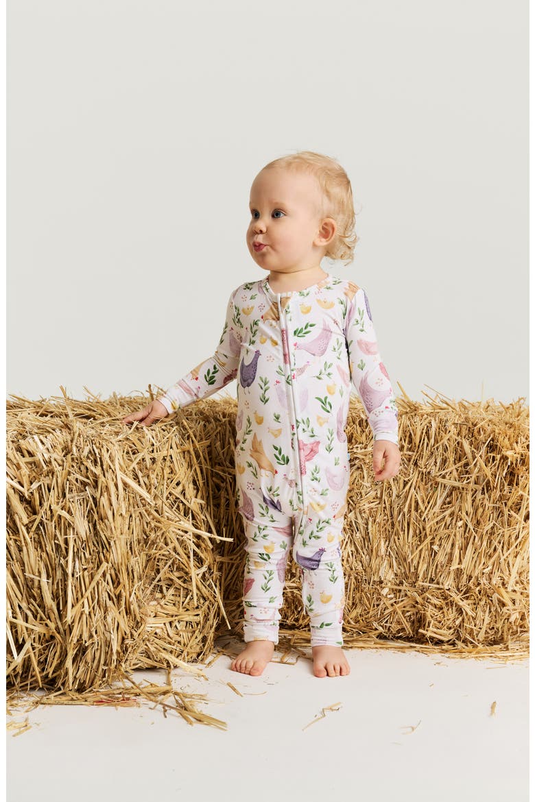 Fitted Convertible One-Piece Pajamas, Alternate, color, BEIGE