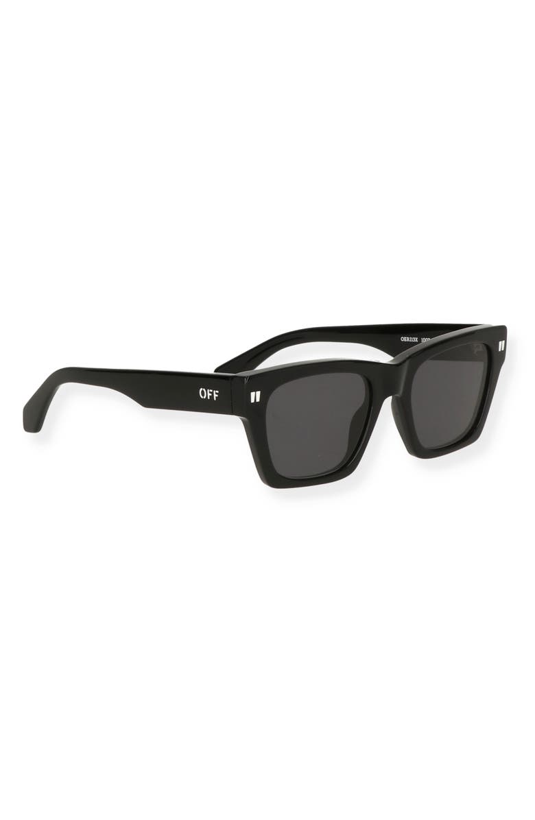 Off-White Valdez 53mm Square Sunglasses, Alternate, color, 