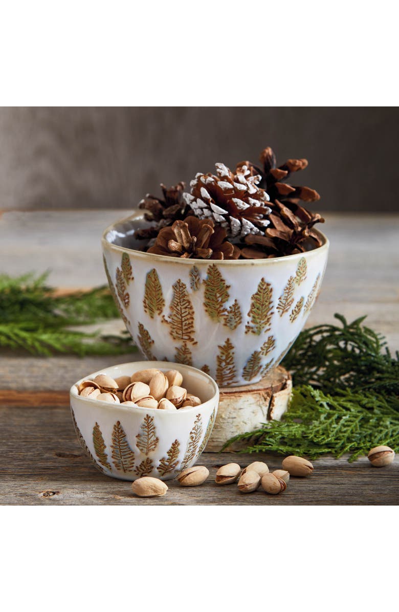 tag Aspen Multicolor Ceramic Serving Bowl - Perfect for Christmas!, Alternate, color, Multicolored