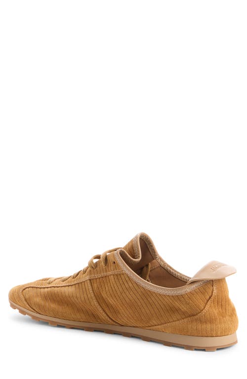 Jacquemus Corduroy The Tennis Sneakers In Brown
